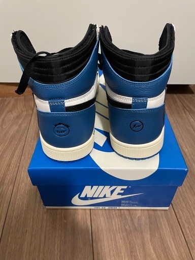 Travis Scott × fragment design × Nike Air Jordan 1 Retro High OG SP "Military Blue"