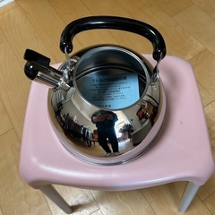 新品　ステンレス　笛吹　やかんの画像