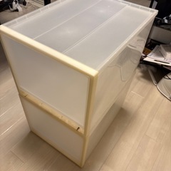 2段収納ボックスの画像