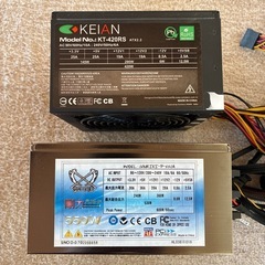 パソコン電源　二台
の画像