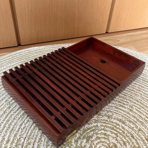 会津塗の茶盤（お茶用トレー）