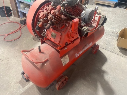 EARTH　FUJI　エアーコンプレッサー　OW-37　3.7ｋW（5馬力）三相200V　