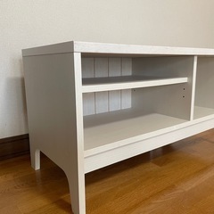 【決定】ホワイトテレビ台80cm  の画像