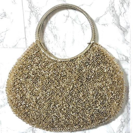 極美品】ANTEPRIMA アンテプリマ ワイヤーバッグ ラウンド 横型