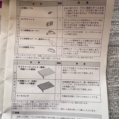 SHARK スチームポータブル  未使用の画像