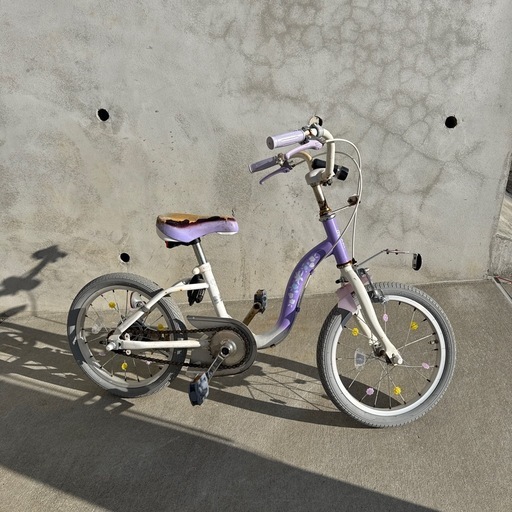 16インチ 子供自転車ラプンツェル (みあゆう) 二俣川の自転車の中古