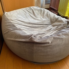 無印良品ビーズソファ　の画像