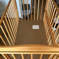 【0円にしました】ベビーベッドの画像
