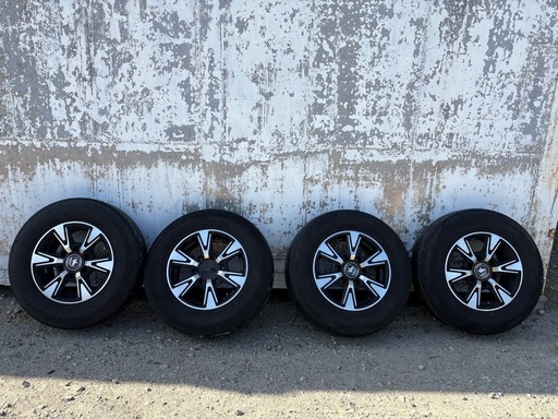 引き取り希望　KOSEI 夏タイヤホイール4本セット　15×6J PCD139.7 200系ハイエースに適合　