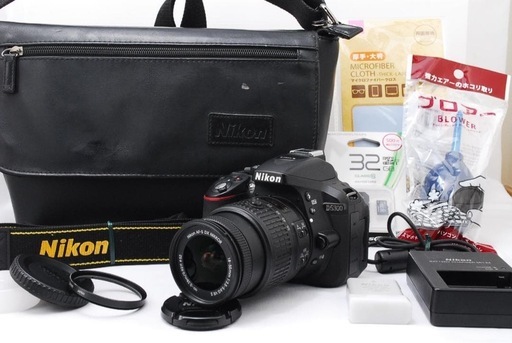 ショット数少なめ❤ Nikon D5300 カメラバッグ付 Wi-Fiスマホ転送 (は
