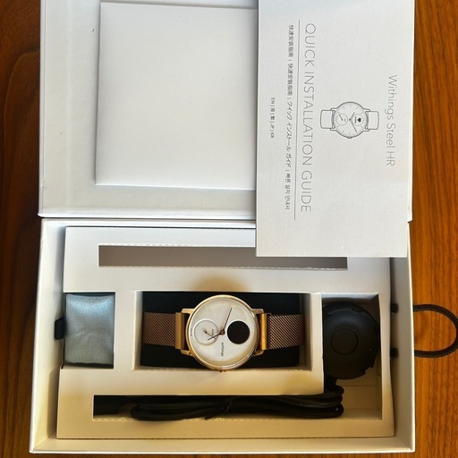 withingsスマートウォッチsteel HR 36mm