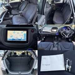 【車検2年付き‼️】1年間保証付！ポッキリ価格！下取り大歓迎🙆‍♂️フィットハイブリッド　ローン＆カード決済⭕️の画像