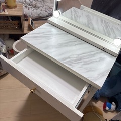 Francfranc  女優ミラー＆ドレッサーセットの画像