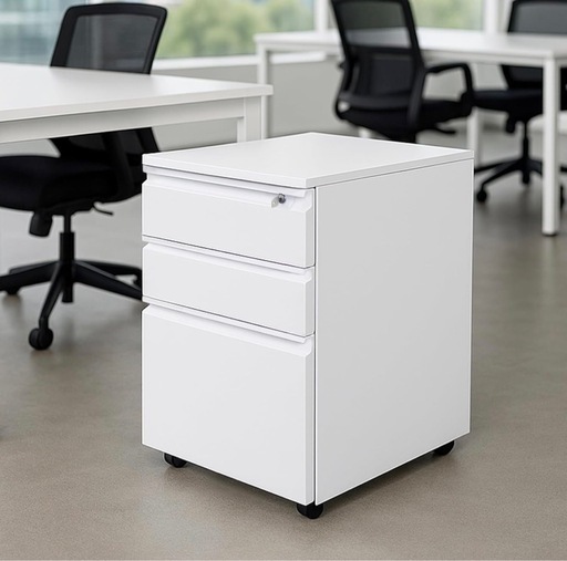 ファイルワゴン 3段 ホワイト キャスター付き 大容量 デスクキャビネット デスクワゴン サイドワゴン インワゴン 収納 オフィスワゴン キャビネット  スチールキャビネット ワゴン キャビン オフィス家具 UTILITY NFW-663 【法人様限定】【日本製】 のネット通販なら ... デスク 収納ワゴン キャビネット ホワイト