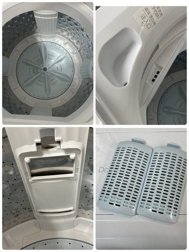 R247 ☀️?期間限定値下げ！ 2024年製の高年式♪ TOSHIBA 洗濯機（洗濯4.5㎏) AW-45GA2 ⭐ 動作確認済 ⭐