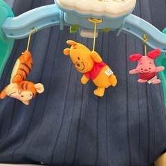 【割引中】1月中に処分します。くまのプーさん えらべる回転6WAYジムにへんしんメリーの画像