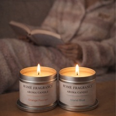 アロマキャンドル ２個の画像