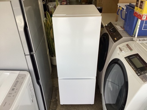 美原店 ハイセンス　冷凍冷蔵庫　162L AT-RF160-WH 21年製