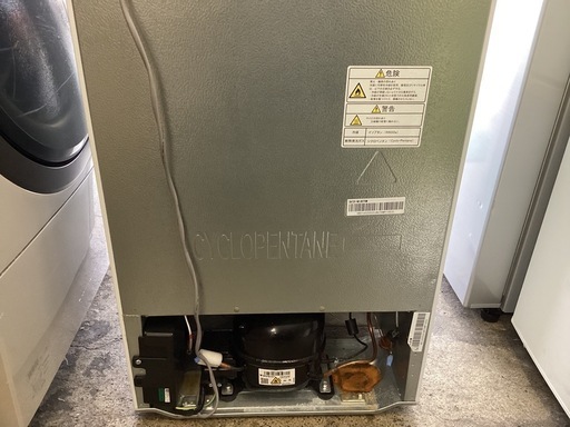 美原店 ハイセンス　冷凍冷蔵庫　162L AT-RF160-WH 21年製
