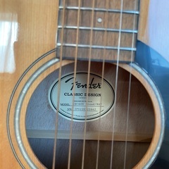 Fender CD-60S Dreadnought Walnut Fingerboard Natural アコースティックギターの画像