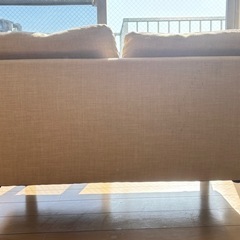 【0円】モダンデコ 2人掛けソファ 幅120cm／脚取り外し可（ローソファ可）※本体のみの画像