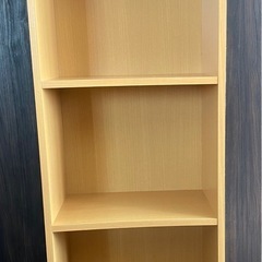 決まりました☆3段カラーボックス 木製 ナチュラル 収納棚 本棚　まとめ売り の画像
