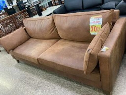 ///値下げしました！　///　ID:669505　ソファー３人掛け　関家具