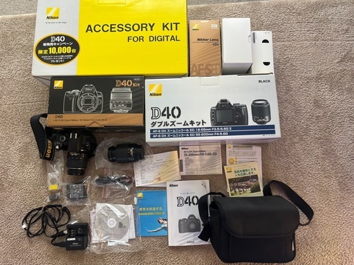 値下げ　NikonD40 ダブルズームキット