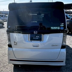 【支払総額24万円】N-BOXカスタムターボ2トーンカラー車検令和9年5月機関良好 即日納車ok 両側パワスラ フルセグTV CTBA付き！の画像