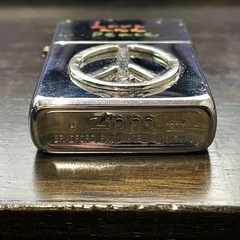 ZIPPO ジッポー Love and peace ライター   USA製 中古品の画像