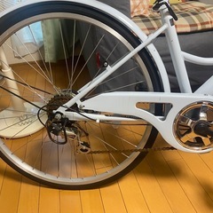 【美品】折りたたみ自転車　PROVROS 26インチ　6段変速　の画像