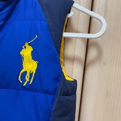 ラルフローレン　ダウンベスト　リバーシブル　の画像