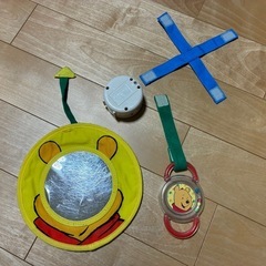 くまのプーさん てあそびいっぱいボックスにへんしんジム プレイマット の画像