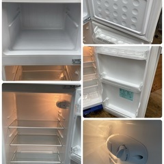 R714 ☀️ Haier 冷蔵庫 (130L) 2020年製 JR-N130A ⭐ 動作確認済 ⭐ クリーニング済の画像