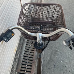 770  パナソニック最新機種電動アシスト自転車viviDX26インチブラウンボディーの画像