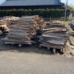 【1.2mカット】杉、欅の材木【新潟市西蒲区】の画像