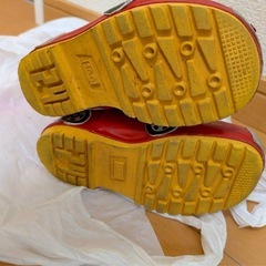 273 トミカ　長靴　16cm　消防車　の画像