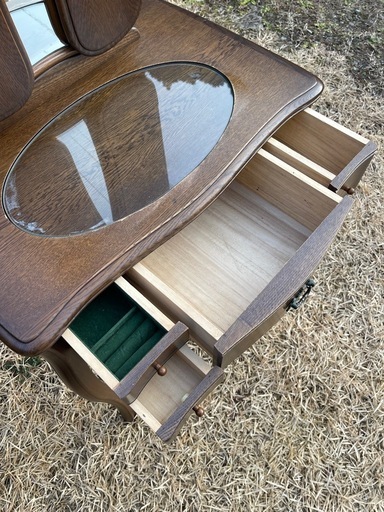 三面鏡のドレッサー松永工房 IDC大塚家具 ミレーヌ ドレッサー