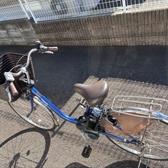 自転車電動アシストの画像