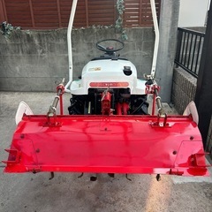引き取り希望です。実働中古/整備済農機具【乗用耕運機　ヤンマーUP2 耕運幅100cm】セル付き即戦力^_^の画像