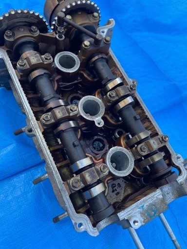 ワゴンR MH22S シリンダーヘッド K6A　NA 実働 ワゴンR MH22S シリンダーヘッド K6A NA 実働
