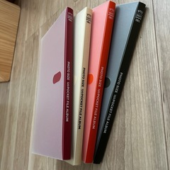 セリア　フォトアルバム４セットの画像