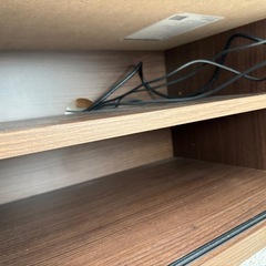 テレビ台 ブラウン コンパクトの画像