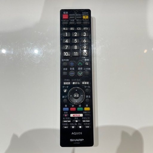 配送可【シャープ】52V液晶テレビ（訳アリ）★2015年製　クリーニング済み/6ヶ月保証付き【管理番号】1118 知