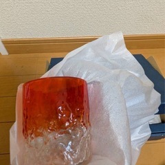 266. 未使用　紗更　ロックガラスセットの画像