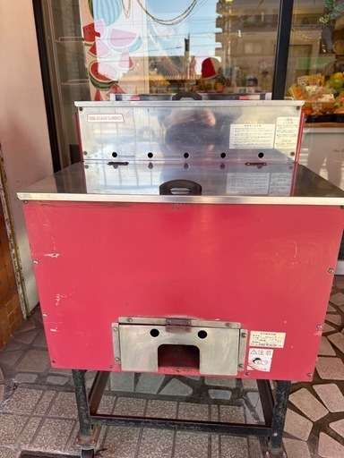 石焼き芋機　　アサヒサンレッド　AY-1000 LPガス式
