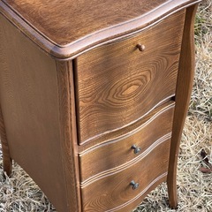 松永工房 IDC大塚家具 ミレーヌ　サイドチェスト　袖机　抽斗　ドレッサー の画像