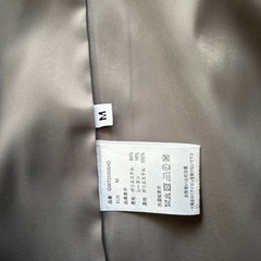 GLOBAL WORK WOOLLY TEC チェックコートの画像