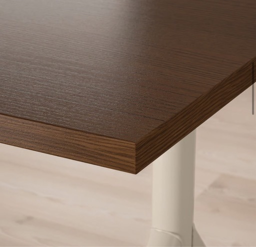 オフィスデスク　IKEA イドーセン　ブラック
