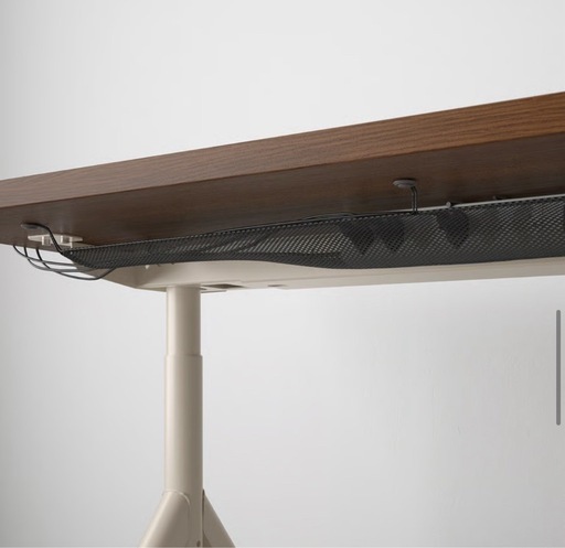 オフィスデスク　IKEA イドーセン　ブラック